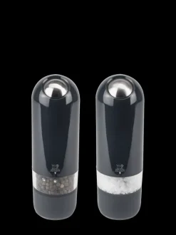 Shop Alaska Set of electric salt and pepper mills in quartz grey, 17cm Salt|Salt & Pepper Mill Sets