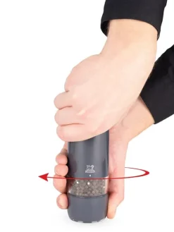 Shop Alaska Set of electric salt and pepper mills in quartz grey, 17cm Salt|Salt & Pepper Mill Sets