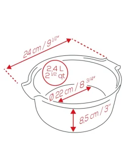 Flash Sale Appolia Appolia slate soufflé baking dish Speciality Bakeware