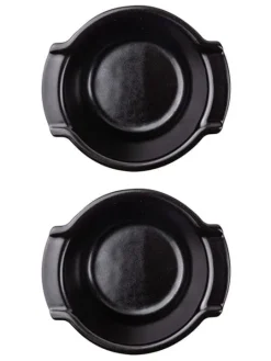 Clearance Appolia Set of ceramic ramekins, satin black, 20 cl For Under £50|For The Dessert Maker