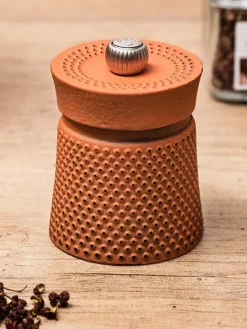 Cheap Bali fonte manual pepper mill in cast iron orange 8 cm - 3" Pepper|Pepper Mills
