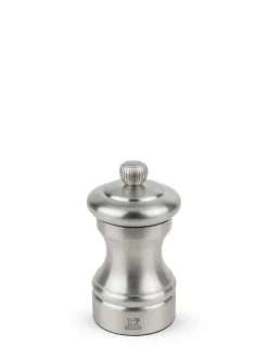 Discount Bistro chef Manual salt mill in stainless steel, 10cm Salt|Salt Mills