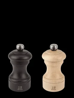 Sale Bistro Duo of manual beechwood salt and pepper mills in and natural wood, 10cm Salt|Salt & Pepper Mill Sets