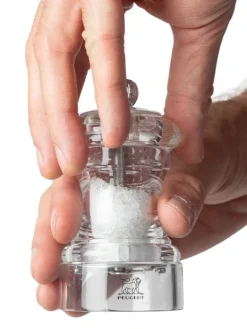 Cheap Bistro Manual acrylic salt mill, 10cm Salt|Salt Mills