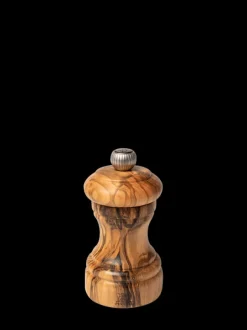 Clearance Bistro Manual pepper mill in olive wood, 10cm Pepper|Pepper Mills