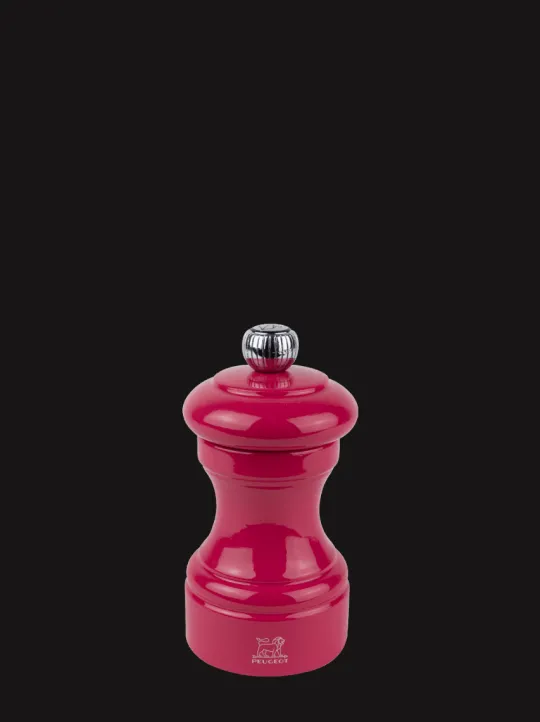 Store Bistro Manual wooden pepper mill in candy pink gloss, 10cm For Under £50|For The Foodie