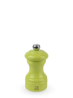 Best Bistro Manual wooden salt mill in pistachio gloss, 10cm Salt|Salt Mills