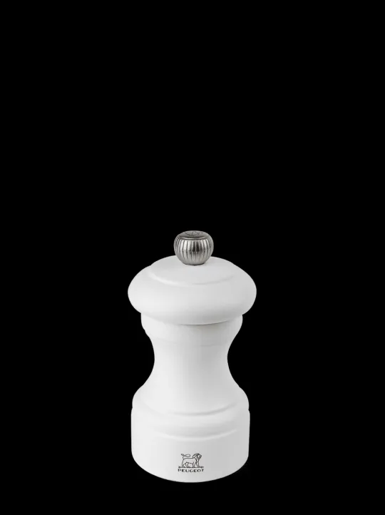 Hot Bistro Manual wooden salt mill in matt, 10cm Salt|Salt Mills