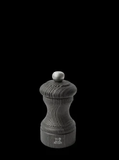 Outlet Bistro nature dark Manual wooden salt mill with alpine salt, 10cm Salt|Salt Mills