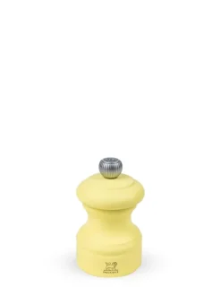 Discount Bistro Straw yellow manual wood salt mill, 8 cm – 3″ Salt|Salt Mills