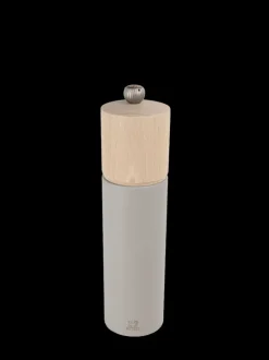 Shop Boreal Manual beech wood salt mill in pebble grey, 21cm Salt|Salt Mills