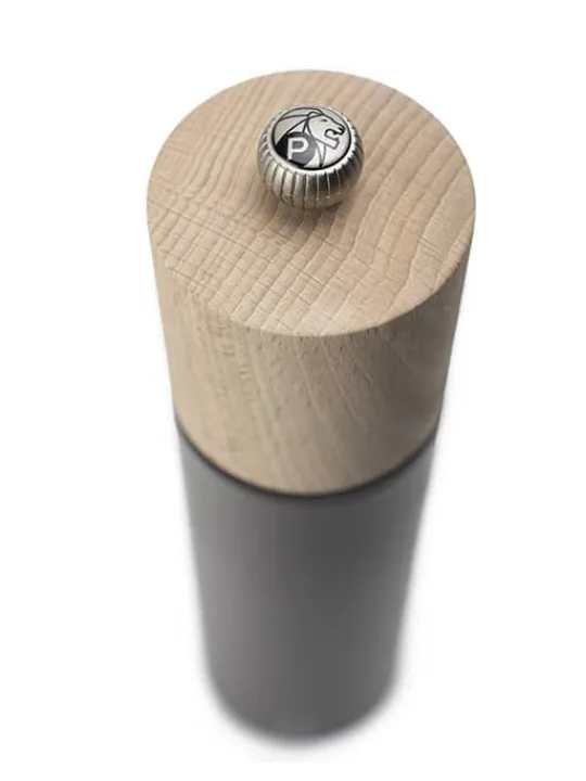 Best Sale Boreal Manual beech wood pepper mill in rock grey, 21cm Pepper|Pepper Mills
