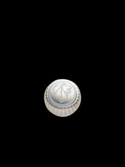 Fashion Bouton bijou Button for manual salt mills, matt nickel Spice Mill Accessories