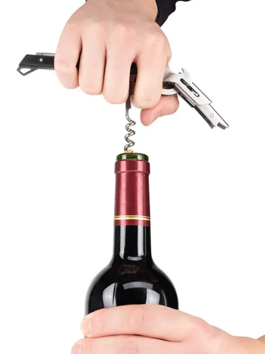 Discount Clavelin Sommelier corkscrew with integrated foil cutter and bottle top remover, 14cm For Under £50|For The Bar Tender