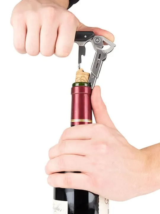 Discount Clavelin Sommelier corkscrew with integrated foil cutter and bottle top remover, 14cm For Under £50|For The Bar Tender