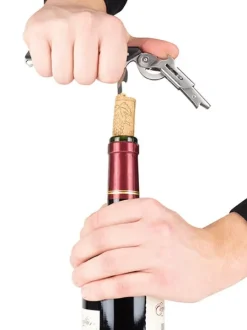 Discount Clavelin Sommelier corkscrew with integrated foil cutter and bottle top remover, 14cm For Under £50|For The Bar Tender