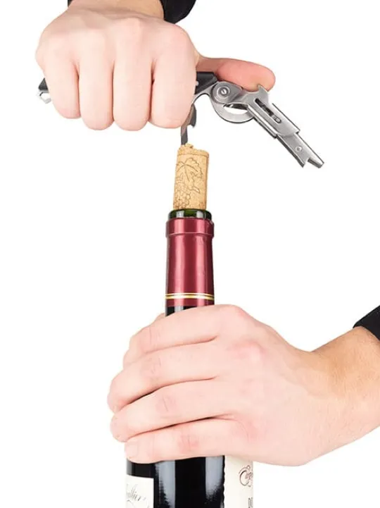Discount Clavelin Sommelier corkscrew with integrated foil cutter and bottle top remover, 14cm For Under £50|For The Bar Tender
