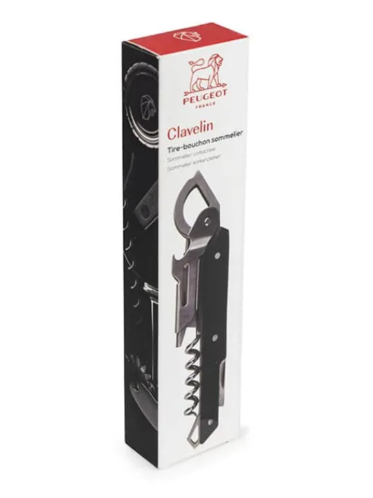 Discount Clavelin Sommelier corkscrew with integrated foil cutter and bottle top remover, 14cm For Under £50|For The Bar Tender
