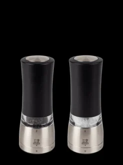 Online Daman electric Set of u’select electric salt and pepper mills, iridescent black, 16 cm For The Host With The Most|For The Foodie