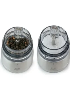 Online Daman electric Set of u’select electric salt and pepper mills, iridescent black, 16 cm For The Host With The Most|For The Foodie