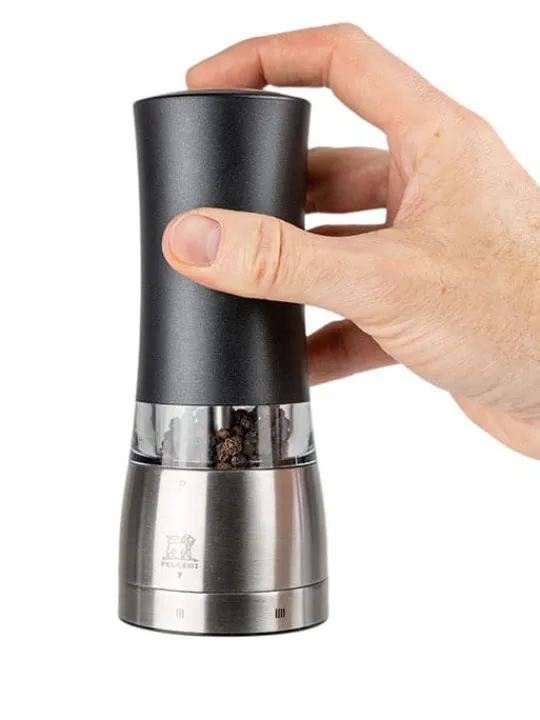 Discount Daman electric U’select electric pepper mill, iridescent black, 16cm For The Host With The Most|For The Foodie