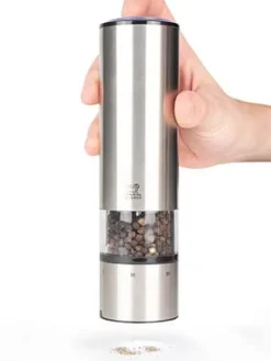Cheap Elis sense U'select electric stainless steel pepper mill, 20cm Pepper|Pepper Mills