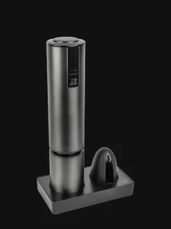 Discount Elis touch e Stainless steel rechargeable electric corkscrew with a finish, 27cm - 10,6in For The Bar Tender|For The Host With The Most