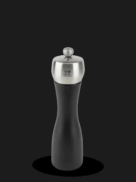 Cheap Fidji Manual beech wood and stainless steel pepper mill, 20cm Pepper|Pepper Mills