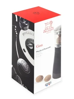 Discount Goa Manual nutmeg mill in lightweight acrylic, 15cm Speciality Spice Mills