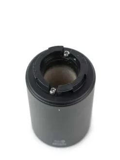 Hot Isen Manual wooden nutmeg mill in matt black, 16cm Speciality Spice Mills