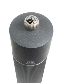 Cheap Line Manual pepper mill in aluminium and wood, carbon, 8,66in Pepper|Pepper Mills