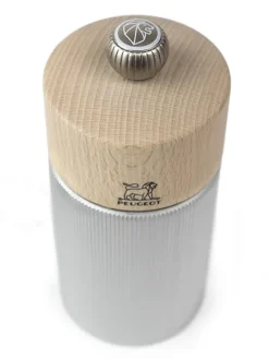 Discount Line Manual salt mill with an aluminium finish, 18cm Salt|Salt Mills