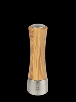 Online Madras Manual salt mill in olive wood and stainless steel u'select 21 cm - 8" Salt|Salt Mills