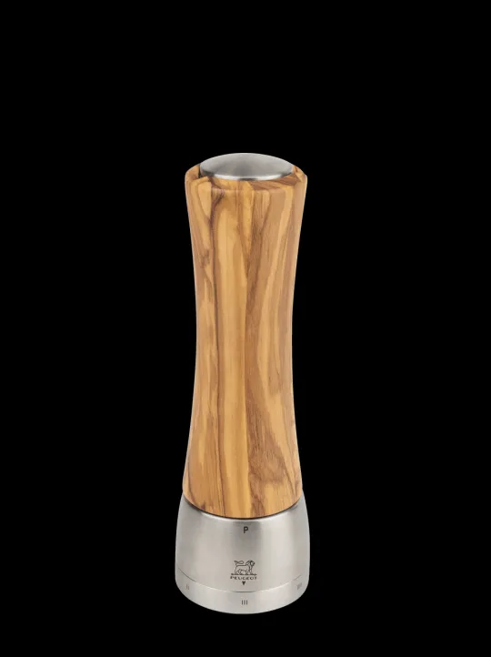 Cheap Madras U'select manual pepper mill in olive wood and stainless steel, 21cm Pepper|Pepper Mills