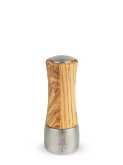 Sale Madras u'select olive wood 16cm bundle Set of 16cm salt and pepper mills with spices Salt|Salt & Pepper Mill Sets