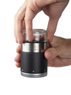 Cheap Maestro Maestro gift box including u'select pepper mill in matt black, 3 premium peppers, 3 interchangeable glass jars & marker pen Pepper|Pepper Mills