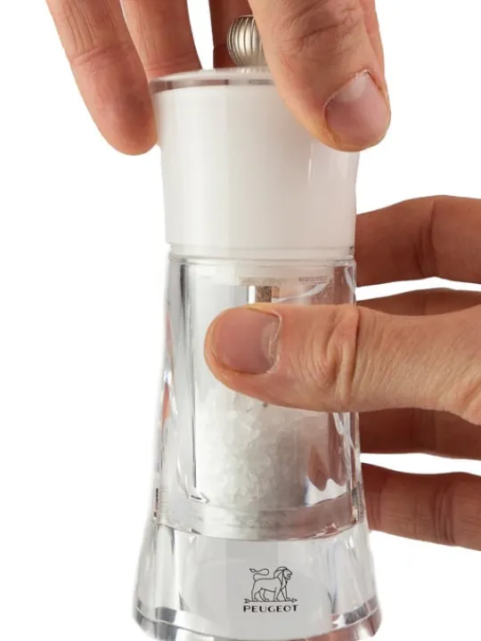 Fashion Molène Manual salt mill in acrylic, 14 cm - 5,5in. Salt|Salt Mills