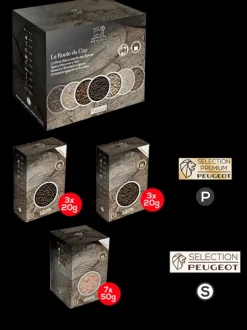 Flash Sale Multipack mix premium Premium pepper and salt pack Salt|Pepper