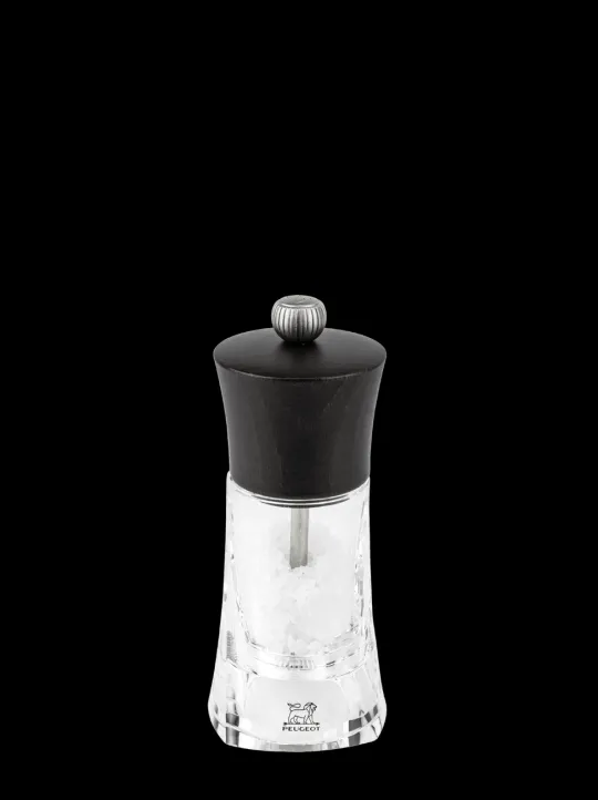Cheap Oléron Manual salt mill in wood and acrylic, 14 cm - 5,5in. Salt|Salt Mills