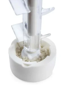 Clearance Oléron Manual wet salt mill, finish, beech wood and acrylic, 14 cm Speciality Spice Mills|Salt