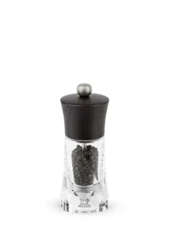 Clearance Oléron Manual wooden & acrylic pepper mill in , 14cm Pepper|Pepper Mills
