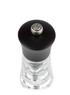 Clearance Oléron Manual wooden & acrylic pepper mill in , 14cm Pepper|Pepper Mills