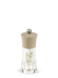 Best Sale Oléron Manual wooden & acrylic wet salt mill, 14cm Speciality Spice Mills|Salt