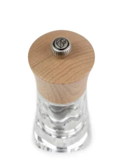 Shop Oléron Manual wooden & acrylic pepper mill, 14cm Pepper|Pepper Mills