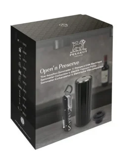 Flash Sale Open'n preserve Gift box – electric vacuum pump for wine and clavelin sommelier’s corkscrew Wine And Champagne Accessories|Corkscrews