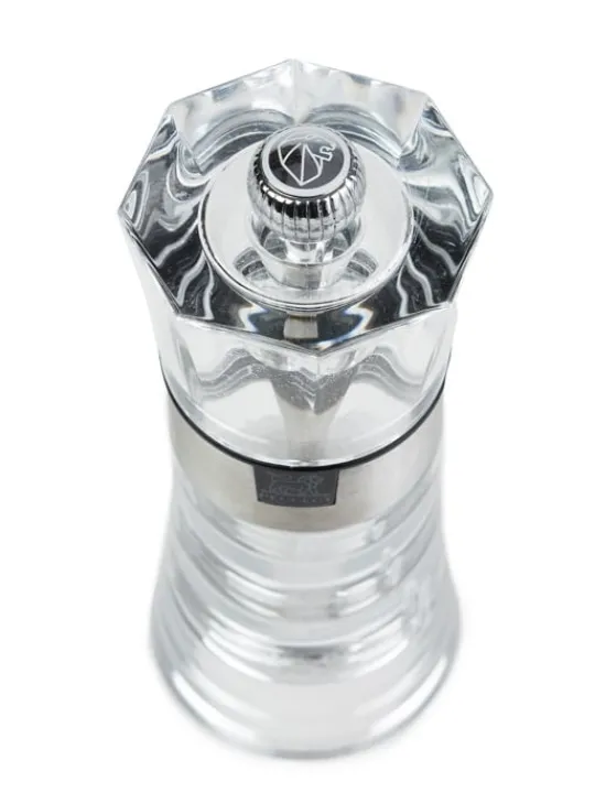 Hot Oslo Manual salt mill in acrylic 14 cm - 5,5in. Salt|Salt Mills