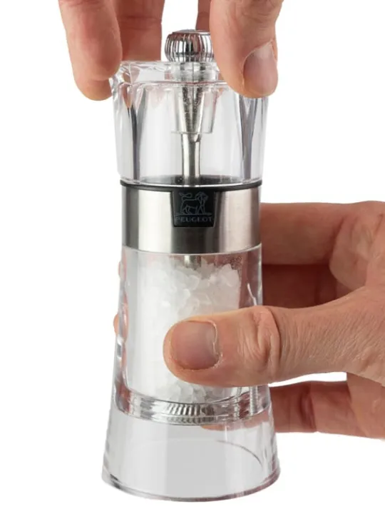 Hot Oslo Manual salt mill in acrylic 14 cm - 5,5in. Salt|Salt Mills