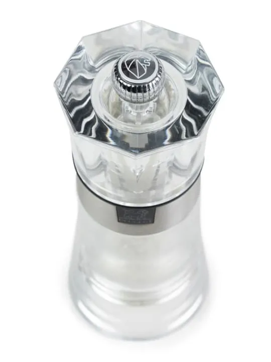 Discount Oslo Manual wet salt mill in acrylic 14 cm - 5,5in. Salt|Salt Mills