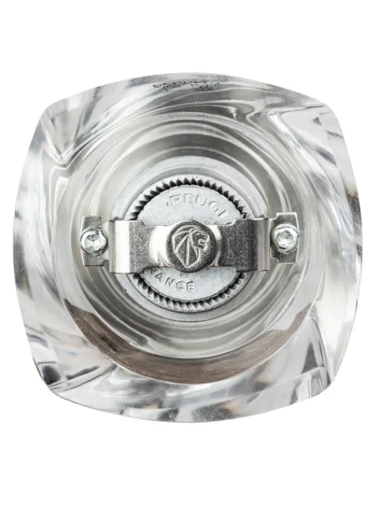 Outlet Ouessant Manual chilli grinder in stainless steel and acrylic, 14cm Speciality Spice Mills