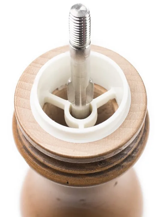 Flash Sale Paris antique Manual salt mill in beechwood with antique finish, 22cm Salt|Salt Mills